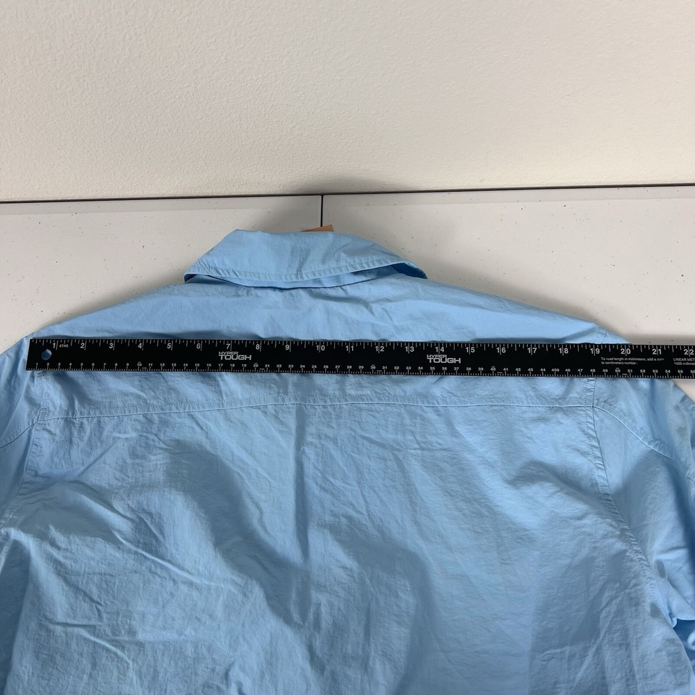 DSG Mens Small Coaches Jacket Cloudless Sky Blue Water Resistant Streetwear NWT - Picture 5 of 9